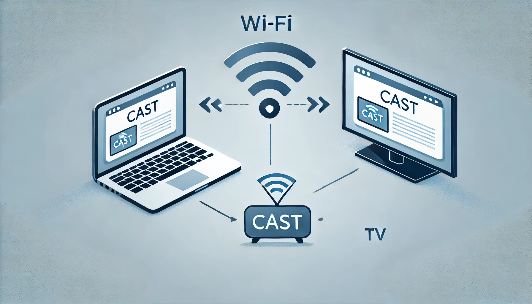 How to cast laptop to tv?